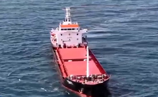 Tàu chở ngũ cốc Ukraine tới Thổ Nhĩ Kỳ