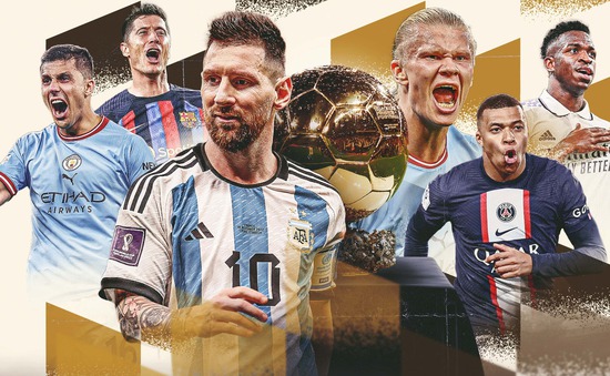 Công bố danh sách rút gọn danh hiệu Quả bóng Vàng 2023: Có Messi, vắng Ronaldo