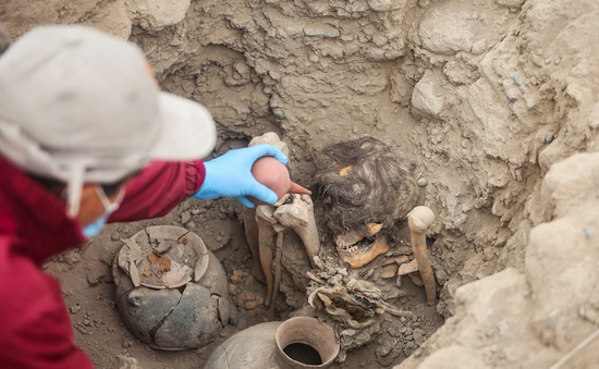 Phát hiện xác ướp 1.000 năm tuổi tại Peru