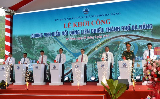 Đà Nẵng: Khởi công tuyến đường mới nối cảng Liên Chiểu
