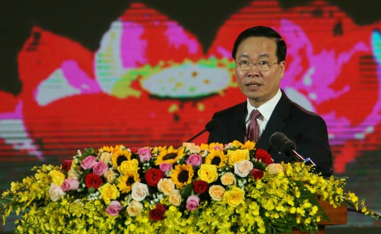 Chủ tịch nước Võ Văn Thưởng dự Lễ kỷ niệm 20 năm thành lập tỉnh Hậu Giang