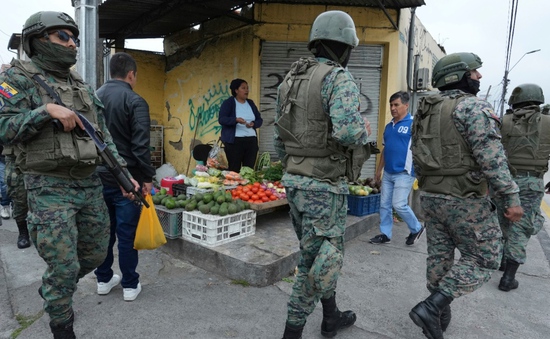 Rủi ro an ninh gia tăng tại Ecuador