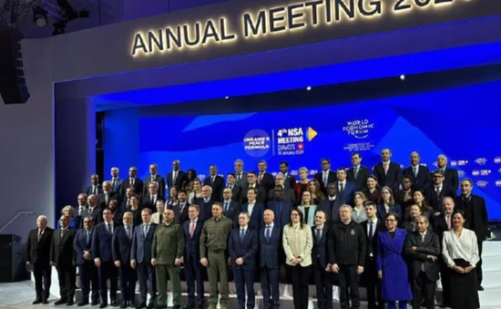Hội nghị Davos 2024: Các nhà ngoại giao thảo luận "công thức hòa bình" Ukraine