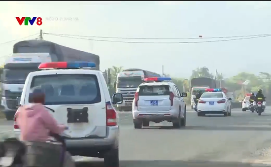 Cảnh sát Giao thông Khánh Hòa ra quân bảo đảm trật tự, an toàn giao thông dịp Tết Nguyên đán 2024