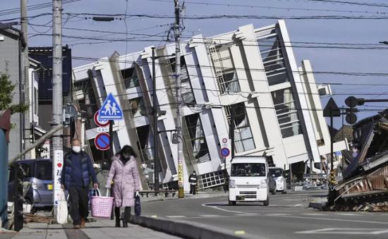 Động đất ở Nhật Bản: Số nạn nhân thiệt mạng tăng lên ít nhất 48 người