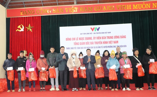 Đài Truyền hình Việt Nam khánh thành điểm trường, nhà văn hóa và trao tặng quà cho hộ nghèo tại huyện Mường Ảng, Điện Biên