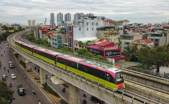 Metro Nhổn - Ga Hà Nội đoạn trên cao sẽ vận hành thương mại vào tháng 6/2024