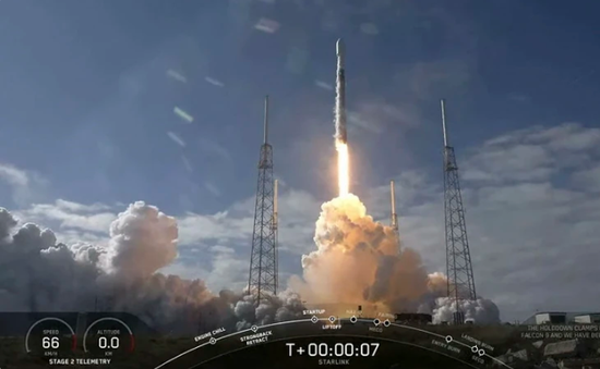 SpaceX phóng thành công vệ tinh Starlink