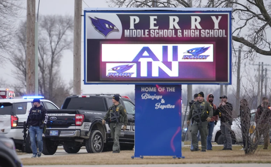 Xả súng tại trường học ở bang Iowa (Mỹ) khiến 1 người thiệt mạng, 5 người bị thương