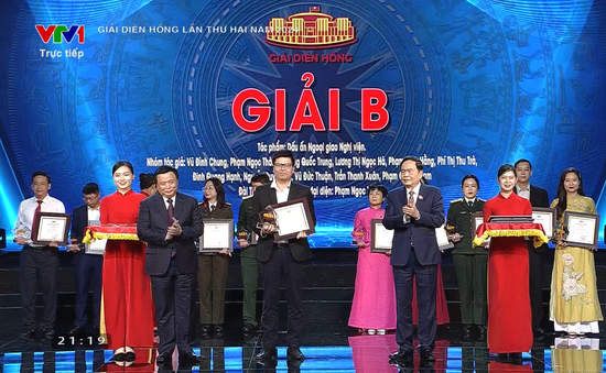 Đài Truyền hình Việt Nam giành Giải B Giải Diên Hồng lần thứ hai năm 2024