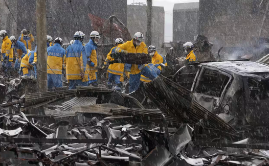 Số người chết vì động đất ở Nhật Bản vượt ngưỡng 100, nhiều người vẫn mất tích