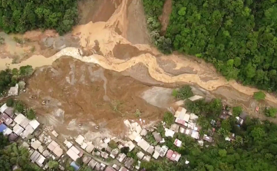 Số người thiệt mạng do lở đất ở Philippines tăng lên 54