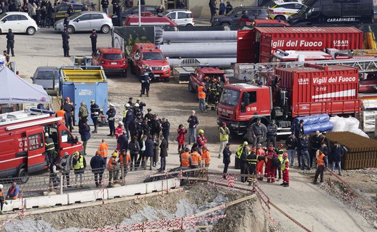 Sập tòa nhà tại công trường ở Italy, 5 người chết, 3 người bị thương nặng