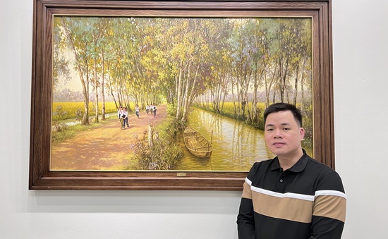 Trần Nguyên - Người giữ hồn làng quê Việt qua tranh vẽ