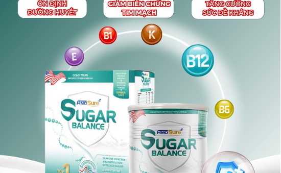 Sữa tiểu đường Amosure Sugar Balance  - Nguồn dưỡng chất đặc biệt trong việc kiểm soát đường huyết cho người bệnh tiểu đường