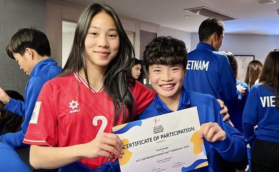 ĐT U20 nữ Việt Nam trở về sau hành trình tại VCK U20 nữ châu Á 2024