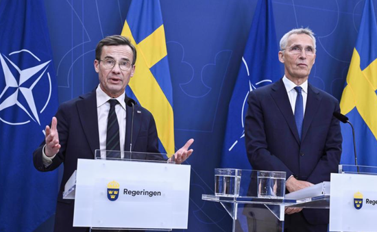 Thụy Điển không muốn NATO đặt căn cứ thường trực
