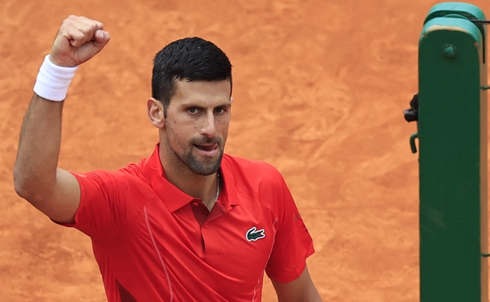 Novak Djokovic dễ dàng vào vòng 3 Monte Carlo Masters
