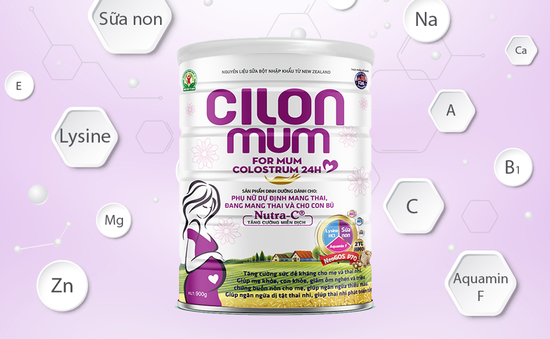 TPBS Cilonmum for mum colostrum 24h – Bổ sung dinh dưỡng tốt để có thai kỳ khỏe mạnh