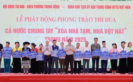 Thủ tướng Phạm Minh Chính: "Ai có gì góp nấy'' để xóa nhà tạm, nhà dột nát cho người nghèo