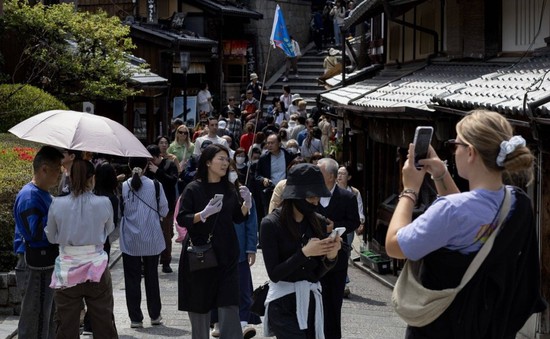 Lượng du khách nước ngoài đến Nhật Bản trong tháng 3 đạt mức cao kỷ lục
