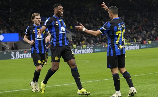 Thắng Empoli, Inter Milan chạm tay vào chức vô địch Serie A