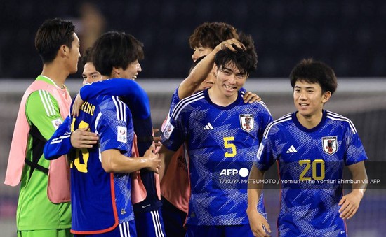 Vượt qua U23 Qatar, U23 Nhật Bản góp mặt ở bán kết U23 châu Á