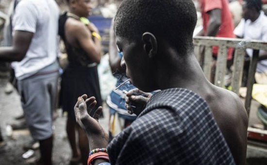 Ma túy tàn phá giới trẻ châu Phi
