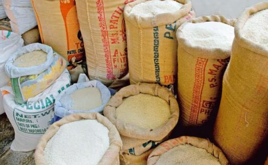 Giá gạo Ấn Độ giảm xuống mức thấp nhất trong 2 tháng