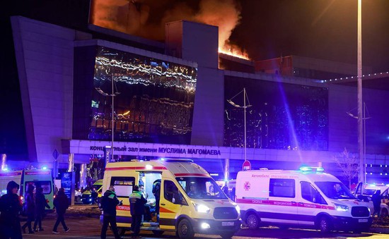 Bắt đối tượng tuyển mộ khủng bố tấn công phòng hòa nhạc ở Moscow