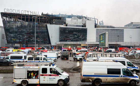 Nga bắt giữ nghi phạm thứ 11 trong vụ tấn công khủng bố phòng hòa nhạc ở Moscow
