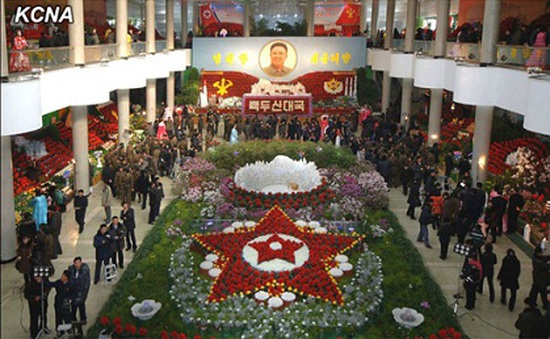 Triều Tiên kỷ niệm ngày sinh cố chủ tịch Kim Jong-il 