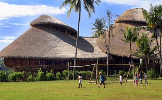 Độc đáo trường học xanh ở Bali, Indonesia