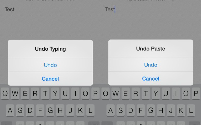 Undo Typing là một tính năng có sẵn trên điện thoại di động nào?
