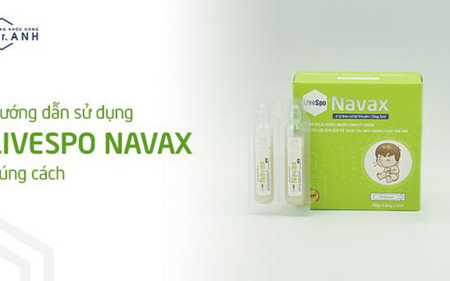 Nước muối sinh lý trong LiveSpo Navax có tác dụng gì?

