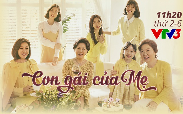 What is the plot of the TV show Con gái xinh đẹp của mẹ on VTV3?