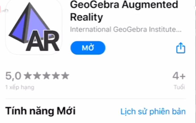 Phần mềm hỗ trợ giảng dạy hình học GeoGebra
