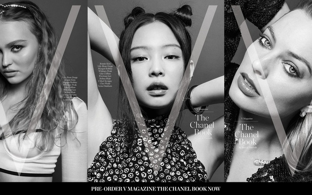 Jennie BLACKPINK xuất hiện trên bìa tạp chí V Magazine sánh vai cùng những  đại sứ thương hiệu Chanel