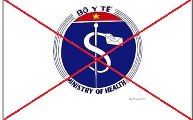 Xuất hiện logo Bộ Y tế có rắn \