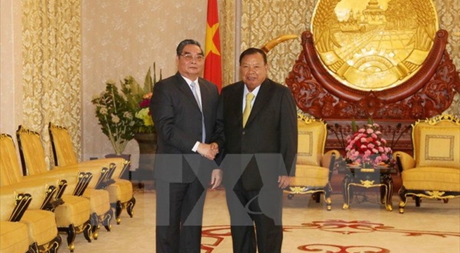 Vietnam, Laos strengthen comprehensive ties