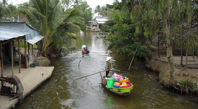 Ca Mau Province heavily affected by climate change