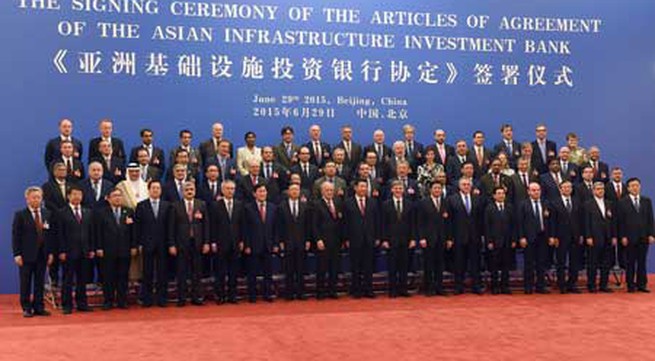 Vietnam signs AIIB agreement in Beijing