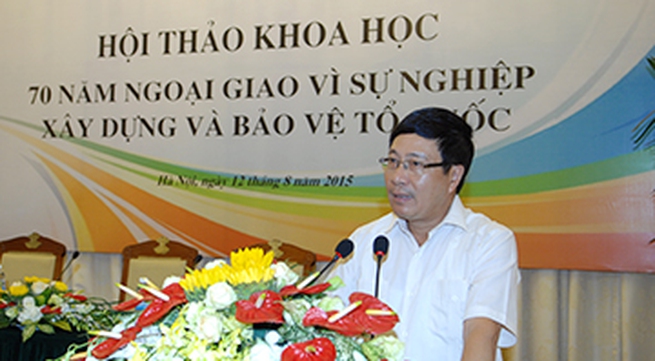 Workshop highlights Vietnam’s diplomacy in national construction