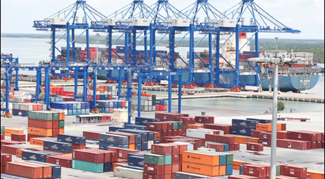 50% export containers enjoy online payment channel