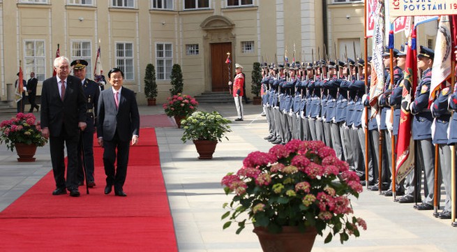 President Sang’s activities in the Czech Republic