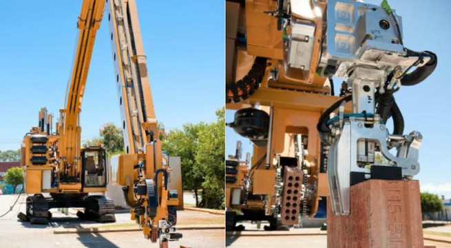 Australia: Robot bricklayer can build a whole house in two days
