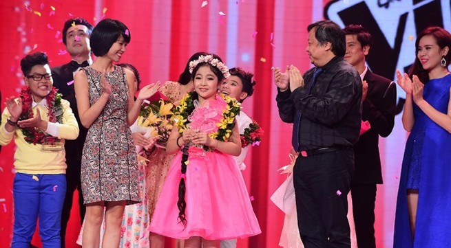 Trinh Nguyen Hong Minh masters The Voice Kids