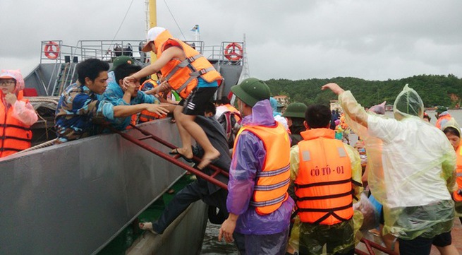 Recovery efforts ongoing in Quang Ninh province