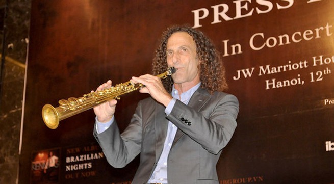 Kenny G will perform in Hanoi