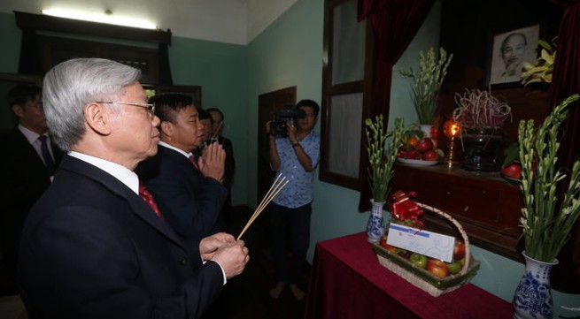 Party chief pays tribute to Late President Ho Chi Minh
